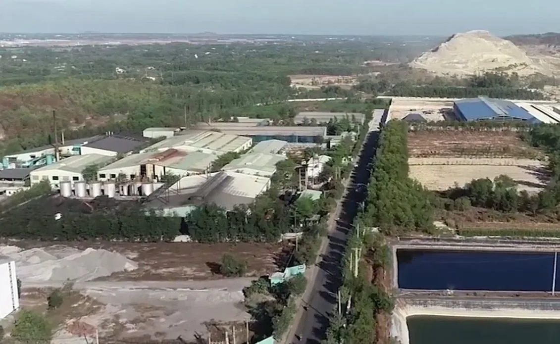 Hạ tầng kỹ thuật khu xử lý chất thải tập trung Tóc Tiên