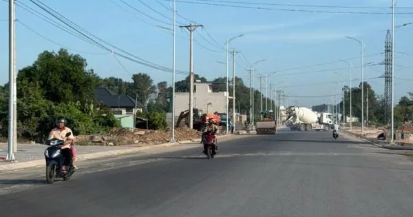 Đường Nguyễn Hữu Cảnh, Xã Tân Hưng