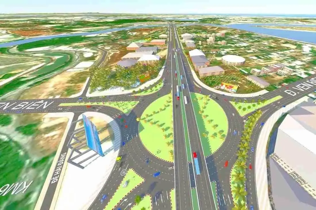 Đường trục chính thành phố Vũng Tàu